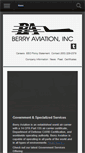 Mobile Screenshot of berryaviation.com